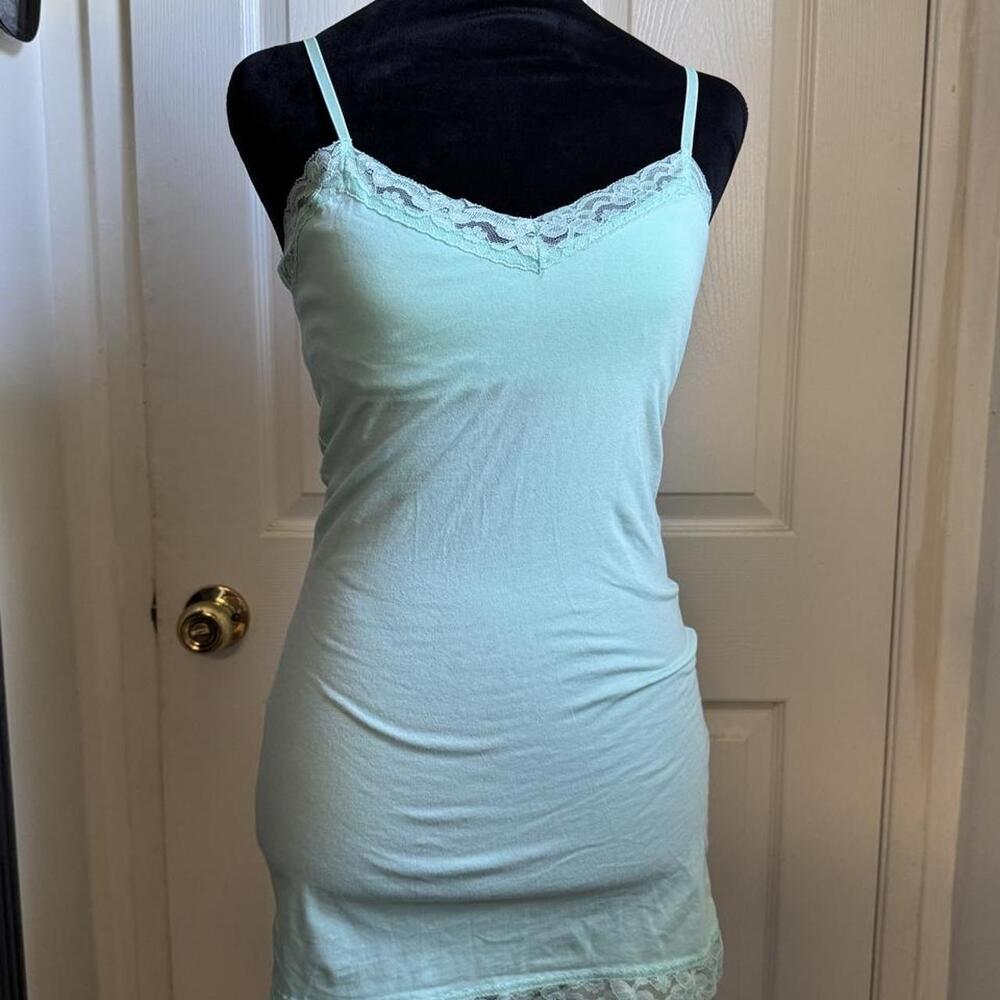 No Boundries lace trim cami top